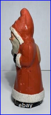 Antique GERMAN CHRISTMAS SANTA CANDY CONTAINER BELSNICKEL
