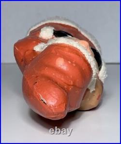 Antique GERMAN CHRISTMAS SANTA CANDY CONTAINER BELSNICKEL