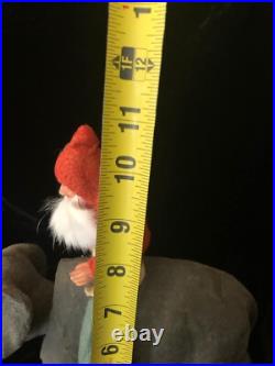 Antique GERMAN SANTA RIDING ELEPHANT NODDING TOY VINTAGE CHRISTMAS