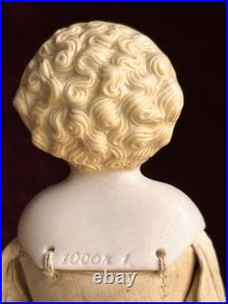 Antique German 10.75 Alt, Beck & Gottschalck Highland Mary Bisque Parian Doll