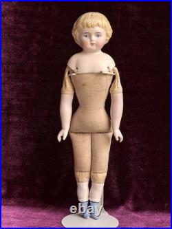 Antique German 10.75 Alt, Beck & Gottschalck Highland Mary Bisque Parian Doll
