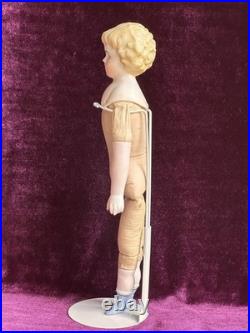 Antique German 10.75 Alt, Beck & Gottschalck Highland Mary Bisque Parian Doll