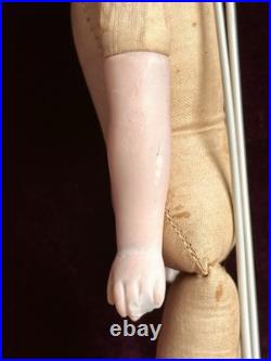 Antique German 10.75 Alt, Beck & Gottschalck Highland Mary Bisque Parian Doll