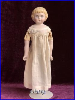 Antique German 10.75 Alt, Beck & Gottschalck Highland Mary Bisque Parian Doll