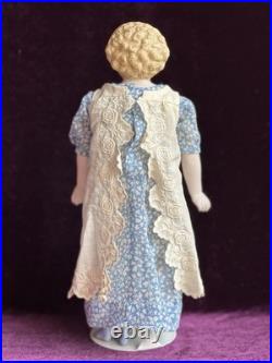 Antique German 10.75 Alt, Beck & Gottschalck Highland Mary Bisque Parian Doll