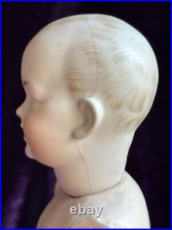 Antique German 11 Kley Hahn 525 Solid Dome Bisque Head Baby Doll Intaglio Eyes