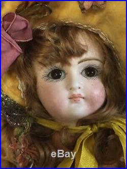 Antique German 13Belton Style Doll, Solid Dome, Closed Mouth, BJB