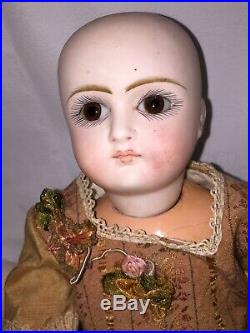 Antique German 13Belton Style Doll, Solid Dome, Closed Mouth, BJB