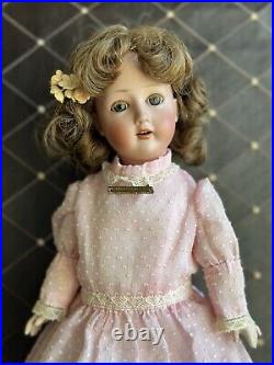 Antique German 14 Gebruder Ohlhaver Revalo Bisque Head Doll