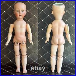 Antique German 14 Gebruder Ohlhaver Revalo Bisque Head Doll