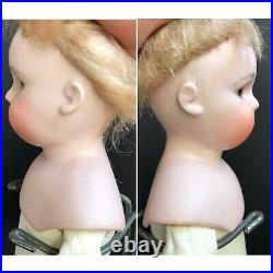 Antique German 14 Unmarked Kestner  Closed Mouth Bisque Doll Kid Body
