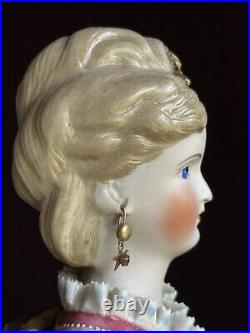 Antique German 16 Dornheim, Koch & Fischer Parian Dresden Parian Fashion Doll