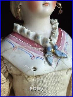 Antique German 16 Dornheim, Koch & Fischer Parian Dresden Parian Fashion Doll