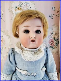 Antique German 16 Gebruder Heubach Wagner Zetsche 10566 Shoulder Head Doll Antique German 16 Gebruder Heubach Wagner Zetsche 10566 Shoulder Head Doll