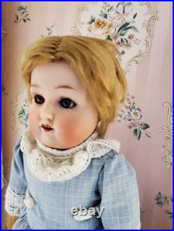 Antique German 16 Gebruder Heubach Wagner Zetsche 10566 Shoulder Head Doll Antique German 16 Gebruder Heubach Wagner Zetsche 10566 Shoulder Head Doll