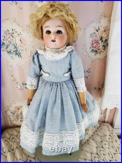 Antique German 16 Gebruder Heubach Wagner Zetsche 10566 Shoulder Head Doll Antique German 16 Gebruder Heubach Wagner Zetsche 10566 Shoulder Head Doll