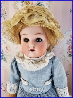 Antique German 16 Gebruder Heubach Wagner Zetsche 10566 Shoulder Head Doll Antique German 16 Gebruder Heubach Wagner Zetsche 10566 Shoulder Head Doll