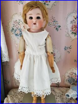 Antique German 16 Gebruder Heubach Wagner Zetsche 10566 Shoulder Head Doll Antique German 16 Gebruder Heubach Wagner Zetsche 10566 Shoulder Head Doll