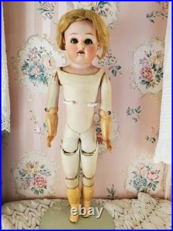 Antique German 16 Gebruder Heubach Wagner Zetsche 10566 Shoulder Head Doll Antique German 16 Gebruder Heubach Wagner Zetsche 10566 Shoulder Head Doll