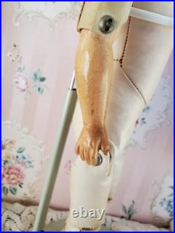 Antique German 16 Gebruder Heubach Wagner Zetsche 10566 Shoulder Head Doll Antique German 16 Gebruder Heubach Wagner Zetsche 10566 Shoulder Head Doll