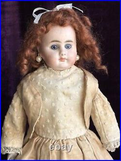 Antique German 16 Gebruder Kuhnlenz 38-28 Bisque Shoulder Belton Head Doll Antique German 16 Gebruder Kuhnlenz 38-28 Bisque Shoulder Belton Head Doll