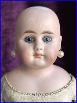 Antique German 16 Gebruder Kuhnlenz 38-28 Bisque Shoulder Belton Head Doll Antique German 16 Gebruder Kuhnlenz 38-28 Bisque Shoulder Belton Head Doll