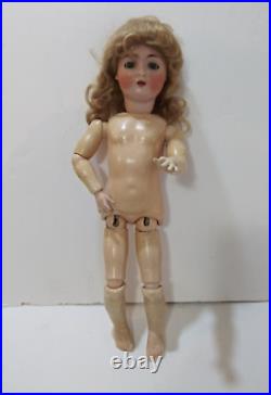 Antique German 16 Hertel Schwab Mold # 136 Bisque Head Compo Body Dressed Doll Antique German 16 Hertel Schwab Mold # 136 Bisque Head Compo Body Dressed Doll