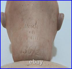 Antique German 16 Hertel Schwab Mold # 136 Bisque Head Compo Body Dressed Doll Antique German 16 Hertel Schwab Mold # 136 Bisque Head Compo Body Dressed Doll