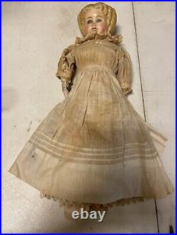 Antique German 17 A. F. & C Superior Papier Mache Doll with Label Beautiful Antique German 17 A. F. & C Superior Papier Mache Doll with Label Beautiful