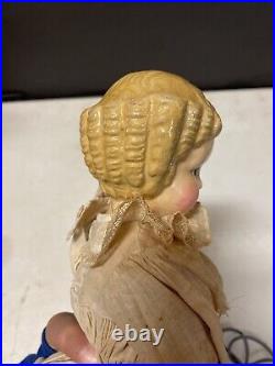 Antique German 17 A. F. & C Superior Papier Mache Doll with Label Beautiful Antique German 17 A. F. & C Superior Papier Mache Doll with Label Beautiful