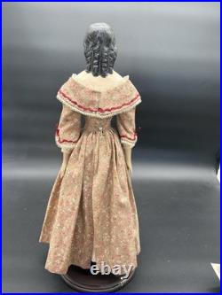 Antique German 1858 Paper-Mache Doll