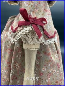 Antique German 1858 Paper-Mache Doll