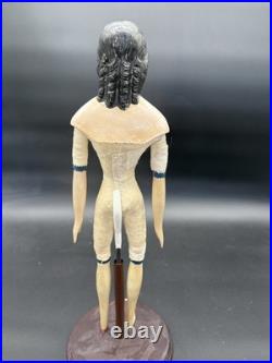 Antique German 1858 Paper-Mache Doll