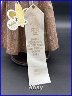 Antique German 1858 Paper-Mache Doll