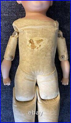 Antique German 18 Gebruder Heubach Dolly Dimples Character Doll With Orig Body