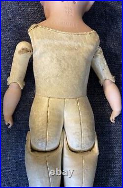 Antique German 18 Gebruder Heubach Dolly Dimples Character Doll With Orig Body
