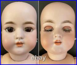 Antique German 18 Simon Halbig SH 1079 Dep Bisque Head Doll
