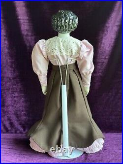 Antique German 19 China Shoulder Head Brunette Victorian Fashion Doll Antique German 19 China Shoulder Head Brunette Victorian Fashion Doll
