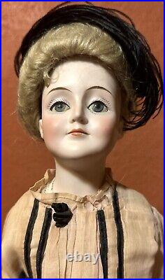 Antique German 19 Closed Mouth Gibson Girl Kestner All Original Perfect