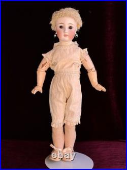 Antique German 20.5 Sonnenberg 117 Belton Type Closed Mouth Bisque Head Doll