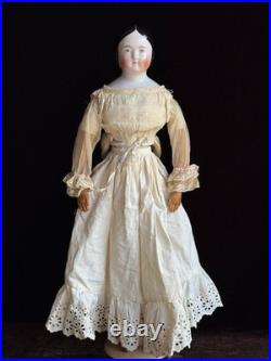 Antique German 20 Covered Wagon China Head Doll