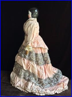 Antique German 20 Covered Wagon China Head Doll