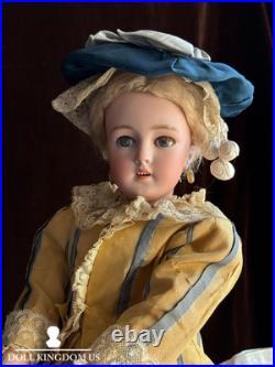 Antique German 21.5 Simon Halbig 1159 Fashion Lady Bisque Head Gibson Girl Doll