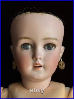 Antique German 21.5 Simon Halbig 1159 Fashion Lady Bisque Head Gibson Girl Doll