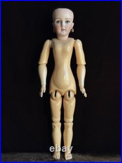 Antique German 21.5 Simon Halbig 1159 Fashion Lady Bisque Head Gibson Girl Doll