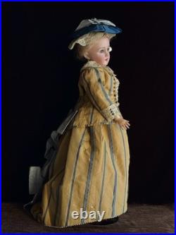 Antique German 21.5 Simon Halbig 1159 Fashion Lady Bisque Head Gibson Girl Doll