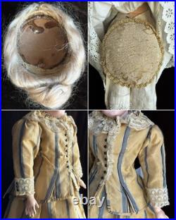 Antique German 21.5 Simon Halbig 1159 Fashion Lady Bisque Head Gibson Girl Doll