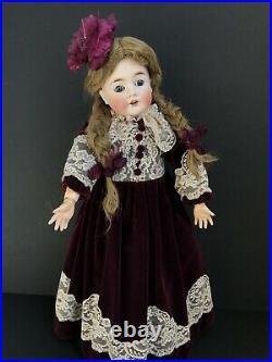 Antique German 21 Armand Marseille Queen Louise Bisque Head Doll