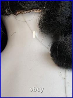 Antique German 21 Biedermeier Bald China Shoulder Head Doll