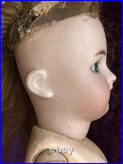 Antique German 21 Simon Halbig 540 Bisque Head Doll